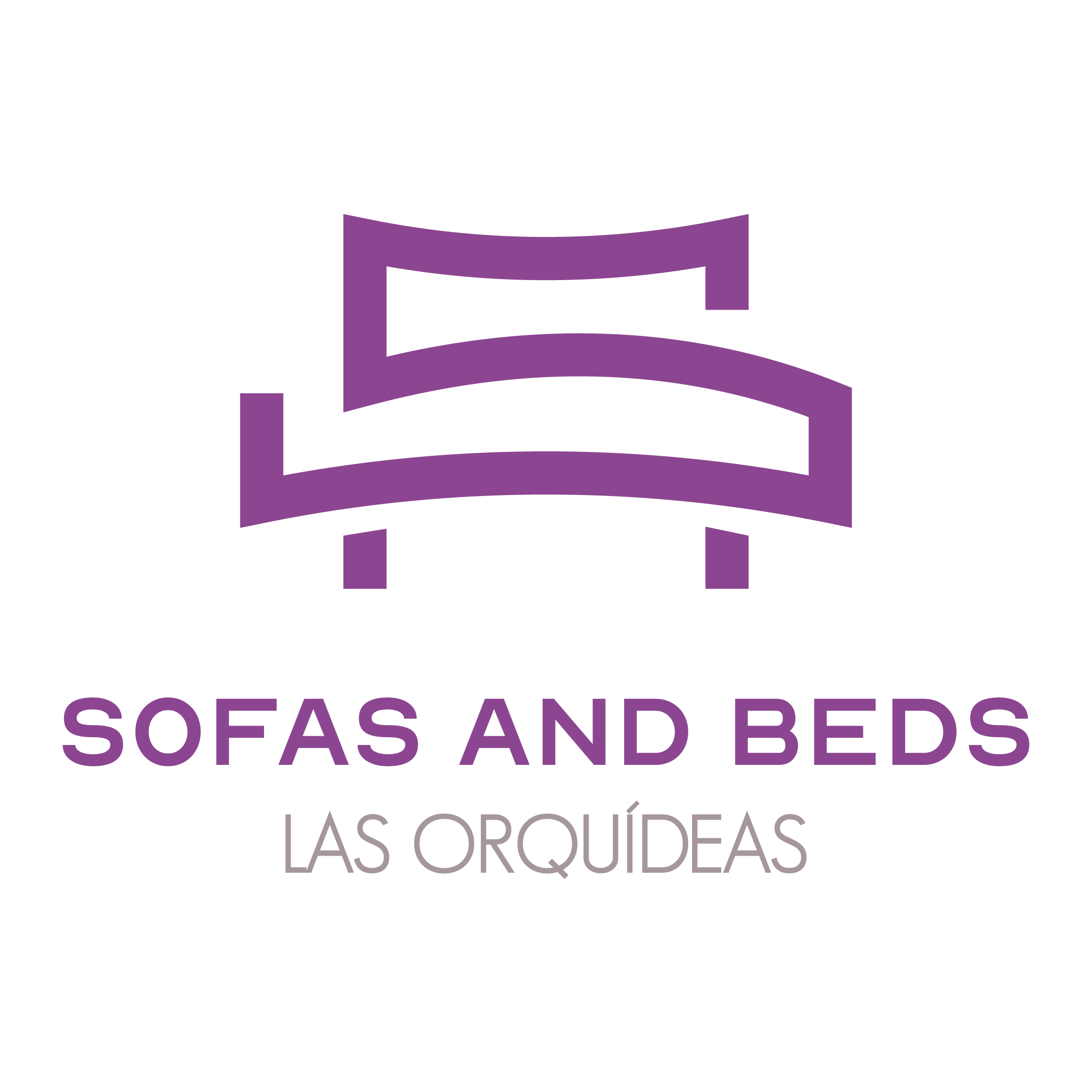 Logo Sofas and Beds Las Orquídeas color_Logotipo vertical