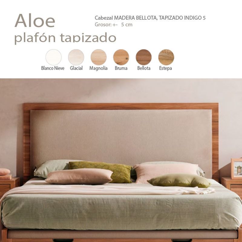Cabecero Aloe Plafon Tapizado - Imagen 2